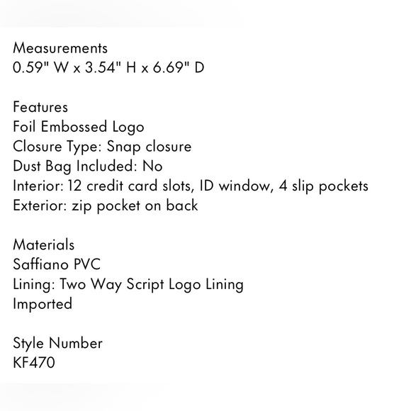 SOLD - NWT Kate Spade Dana Sweet Flora Tote & Matching Wallet KF470 & KF386 - Picture 11 of 11